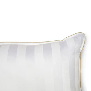 Queen Anne Earth Friendly Pillow - Eco Sleep Recycled Polyester - Sustainable Bamboo Pillow - Hypoallergenic (King)