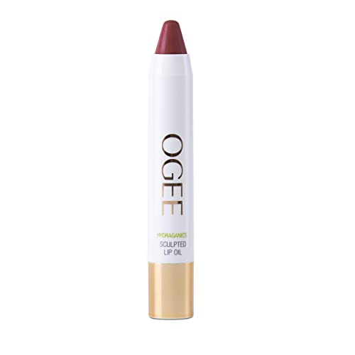 Ogee Tinted Sculpted Lip Oil - Made with 100% Organic Coconut Oil, Jojoba Oil, and Vitamin E - Best as Lip Balm, Lip Color or Lip Treatment - NOLANA