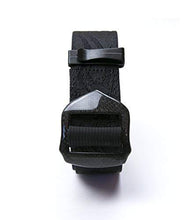 Load image into Gallery viewer, NEW Carbon Fiber Metal Free Black Belt Security Friendly Durable Rip Resistant
