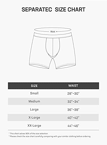  Separatec Mens Underwear Briefs Moisture Wicking Bamboo  Rayon Comfortable Soft Dual Pouch Briefs For Men 3 Pack