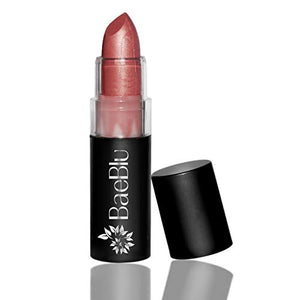 BaeBlu Organic Lipstick 100% Natural Hydrating Antioxidant-Rich, Made in USA, Hibiscus