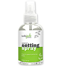 Load image into Gallery viewer, Bella Jade Face Setting Spray for Makeup Long Lasting Mist: Hydrating Dewey Finishing Spray for Makeup + Organic Green Tea &amp; MSM for All Skin Types, Oily skin – Makeup Setting Spray for Face 4 oz
