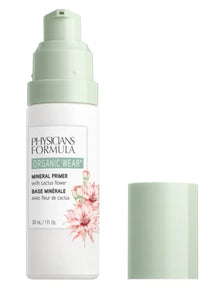 Organic Primer Makeup By Physicians Formula Organic Wear All Natural Mineral Prime, Moisturizes, Protects, Preps Skin, Dermatologist Tested