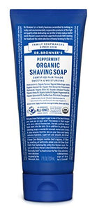 Dr. Bronner's Certified Organic Body Care Spearmint Peppermint Shaving Gels 7 fl. oz. (a)