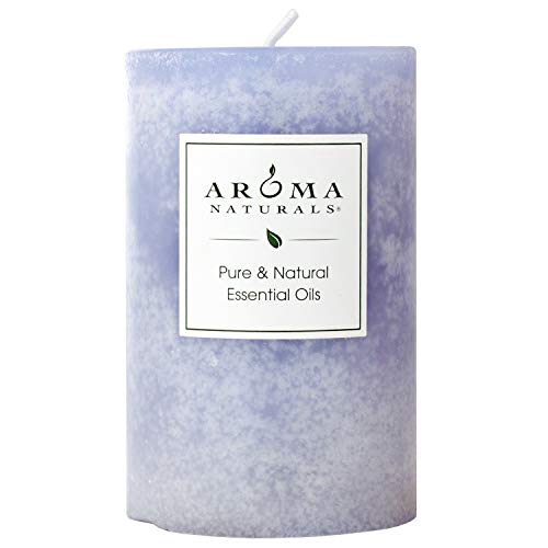 Aroma Naturals Essential Oil Tranquility Pillar Candle, 2.5