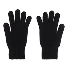 Load image into Gallery viewer, Lona Scott Ladies 100% Cashmere Gloves, Made In Scotland, Black

