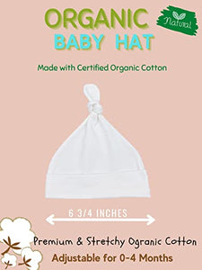 Cute New York Organic Baby Hat for Boys/Girls/Newborns/Infant Hospital Hat (Organic Pumpkin)