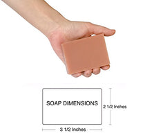 Load image into Gallery viewer, Turmeric Soap Bar for Body &amp; Face - Made with Natural and Organic Ingredients. Gentle Soap – For All Skin Types – Made in USA 4.5oz Bar
