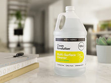 Load image into Gallery viewer, Clean Revolution Multi-Surface Cleaner Refill Supply, Non-Toxic, Eco-Friendly &amp; Plant-Based, Ready To Use, Lemon &amp; Herbs, 128 Fl Oz

