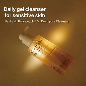 NATURAL DERMA PROJECT Morninga Hemp pH Balancing Gel Cleanser for Acne Prone, sensitive skin | Korean skincare, VEGAN, CRUELTY FREE, EWG ingredient | 200ml