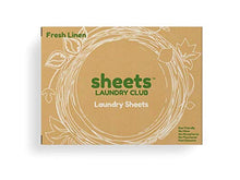 Load image into Gallery viewer, Sheets Laundry Club - All In One Laundry Kit.- Lightweight &amp; Mess Free - Enjoy 50 Fast Dissolving Fresh Linen Laundry Sheets, 1-8oz Lavender Scent Booster Tube, 40 Plant Based Lavender Dryer Sheets
