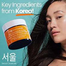 Load image into Gallery viewer, SeoulCeuticals Korean Skin Care 97.5% Snail Mucin Repair Cream - Korean Moisturizer Day Night Cream Snail Mucin Extract - All In One Recovery Power For The Most Effective K Beauty Routine 2oz
