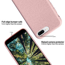 Load image into Gallery viewer, eplanita Eco iPhone 7/8/SE 2020 Mobile Phone Case, Biodegradable and Compostable Plant Fibre and Soft TPU, Drop Protection Cover, Eco Friendly Zero Waste (iPhone 7/8/SE 2020, Pink)
