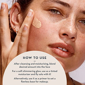 Face Primer | Primp N' Prime by The Organic Skin Co. | Primer Face Makeup | Primer for Oily Skin | Pore Minimizer for Face | Pore Reducer and Illuminating Primer | 2 Fl Oz