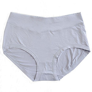 Warm Sun Women's Bamboo Viscose Fiber Multi Pack Plus Size Panties L/7(Three Gray)