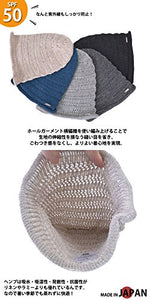 CHARM Hemp Summer Beanie for Men - Womens Sweat Wicking Knit Japanese Hat Mesh Hipster Cap Beige