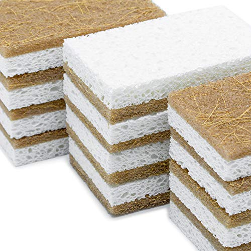 Kitchen Cleaning Sponge Eco Non-scratch for Dish Scrub Sponge (Pack of