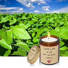 Load image into Gallery viewer, Sage Scented Candles Natural Organic Non Toxic Candles for Home Scented 55-60h Long Lasting Slow Burning Soy Candles Stress Relief Relax Sage Aromatherapy Candle 12 Ounces Total
