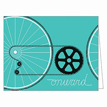 Load image into Gallery viewer, Bicycle Adventure GreenNotes Boxed Notecards, Eco-Friendly Stationery Set
