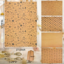 Load image into Gallery viewer, Wrapping Paper Set,Eco Gift Wrapping Paper Folded Sheets,Birthday Gift Wrap Set,Recycled Kraft Birthday Wrapping Paper Kit,Eco Birthday Wrap Birthday Paper Wrapping,Gift Rapping Paper for Gift Wrapper paper Gift Rapper Paper for Girls Kids Man Boys Women,

