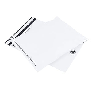 300 Count, 12x15.5 inch Eco Friendly Poly Mailers 100% Recycled Packaging Envelopes Supplies Mailing Bags 2.5 Mil Thick - SMART Mailer