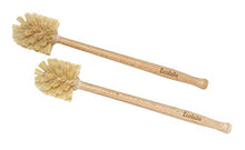 Load image into Gallery viewer, ECOLULU Eco Friendly Toilet Brush, 2 Pack Wood Toilet Brush Made of Beechwood, Strong Hemp Bristles with 360° Cleaning Power, Biodegradable Zero Waste Eco Friendly Products
