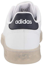 Load image into Gallery viewer, adidas mens Advantage Eco Sneaker, White/White/Ink, 7.5 US
