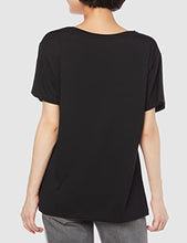 Load image into Gallery viewer, Boody Women’s V-Neck T-Shirt, Soft Comfortable Organic Bamboo Viscose, Short Sleeve Black
