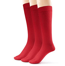 Load image into Gallery viewer, Mens Super Soft Bamboo Crew Socks 3 Pk Luxurious Seamless Dress Socks
