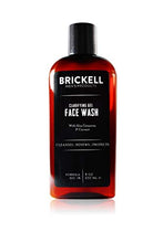 Load image into Gallery viewer, Brickell Men&#39;s Clarifying Gel Face Wash for Men, Natural and Organic Rich Foaming Daily Facial Cleanser Formulated With Geranium, Coconut and Aloe, 8 Ounce, Scented
