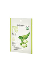Load image into Gallery viewer, BIOREPUBLIC Organic Soothe &amp; Calm Facial Sheet Mask, 1.08 FZ
