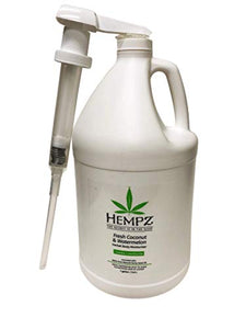 Hempz Fresh Coconut & Watermelon Moisturizing Skin Lotion 1 Gallon With Pump JUST LAUNCHED