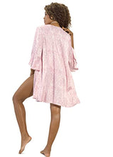 Load image into Gallery viewer, Maaji womens Kaftan Swimwear Cover Up, Pink, Medium US
