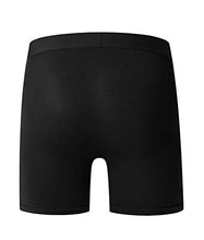 Load image into Gallery viewer, Youlehe Men&#39;s Underwear Soft Bamboo Boxer Briefs Stretch Trunks Pack (Medium, 7 Pack(Black)-Open Fly-018)
