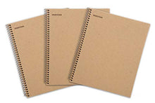 Load image into Gallery viewer, Mintra 100% Recycled Notebooks (Letter Size (8.5in x 11in), Plain Cover 3pk)
