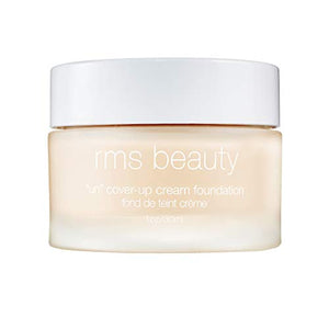 RMS Beauty “Un” Cover-Up Cream Foundation - Hydrating & Nourishing Organic Face Makeup Provides Lightweight & Even Coverage for Healthy, Luminous Skin - Shade 00 (1 oz / 30 ml)