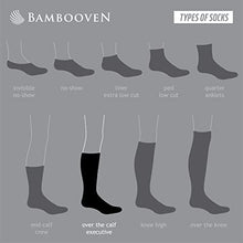 Load image into Gallery viewer, Bambooven Men&#39;s 3 Pairs Premium Bamboo Dress and Trouser Socks
