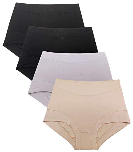 Women's Bamboo Modal Boyshort Briefs Underwear Panties X-Small to 3X P –  Kreative World Online