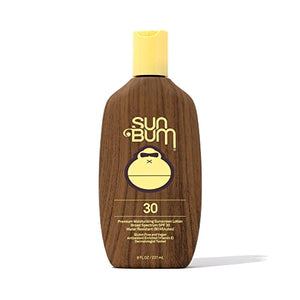 Sun Bum Original Scent SPF 30 Sunscreen Lotion | Vegan and Reef Friendly (Octinoxate & Oxybenzone Free) Broad Spectrum Moisturizing UVA/UVB Sunscreen with Vitamin E | 8 oz