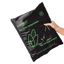 Load image into Gallery viewer, EcoPackables 6 x 10 Inch 100% Compostable Poly Mailers -50 pcs- Biodegradable Shipping Delivery Bags, Pouches, Natural Corn Starch Envelopes. Eco-Friendly mailers. Recycled Non-Bubble Mailers.
