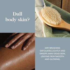goop G.Tox Ultimate Dry Brush - Exfoliates & Detoxifies Dead Skin - Leaves Skin Looking Luminous & Feeling Soft