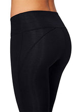Load image into Gallery viewer, Boody Body EcoWear Active Women’s Full Leggings Made from Natural Organic Bamboo Viscose – Soft Breathable Eco Fashion for Sensitive Skin - Black, Small
