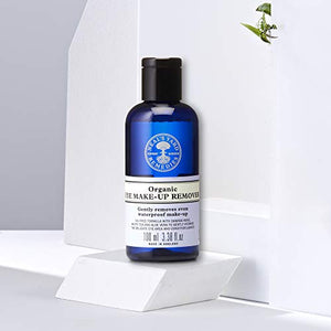 Neal's Yard Remedies Organic Eye Makeup Remover Gentle Formula for All Skin Types – Daily Waterproof Make-Up Remover, Oil-Free, Moisturizing Cleanser (3.38 oz)