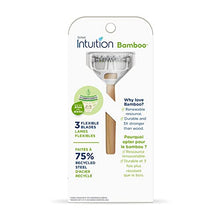 Load image into Gallery viewer, Schick Intuition Bamboo Disposable Razors for Women, 3ct
