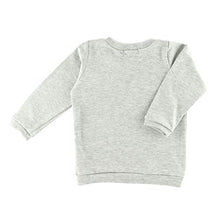 Load image into Gallery viewer, Dear Earth Baby Toddler Bamboo French Terry Heather Gray Sweat Shirt Banana 12M - 4T (3T)
