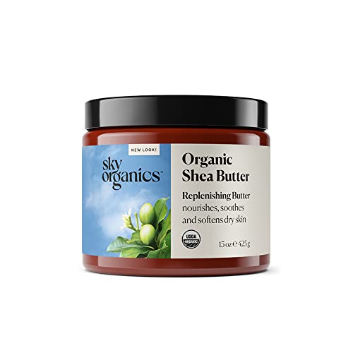 Sky Organics Organic Shea Butter for Body & Face USDA Certified Organi –  Kreative World Online