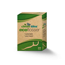 Load image into Gallery viewer, Clean Idea Ecofloss, (300 Picks), Eco Friendly Floss Pick, Floss Picks for Adult and Kids Teeth, Bamboo Floss Picks, Teeth Flossers, Reusable Tooth Floss Picks, Floss Sticks,

