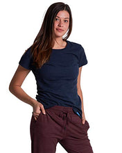 Load image into Gallery viewer, ONNO Women&#39;s Hemp T-Shirt L Lapis
