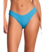 Load image into Gallery viewer, Maaji Women&#39;s Standard Double V Signature Cut, Blue
