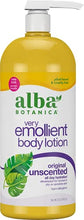 Load image into Gallery viewer, Alba Botanica Very Emollient Body Lotion, Unscented Original, 32 Oz

